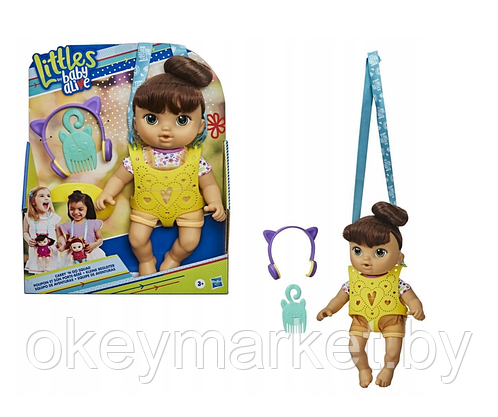 Кукла Baby Alive Малышка с кенгуру Hasbro E7179, фото 3