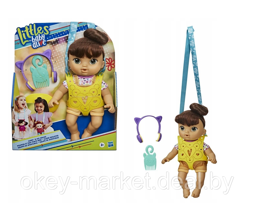 Кукла Baby Alive Малышка с кенгуру Hasbro E7179 - фото 3 - id-p199086709