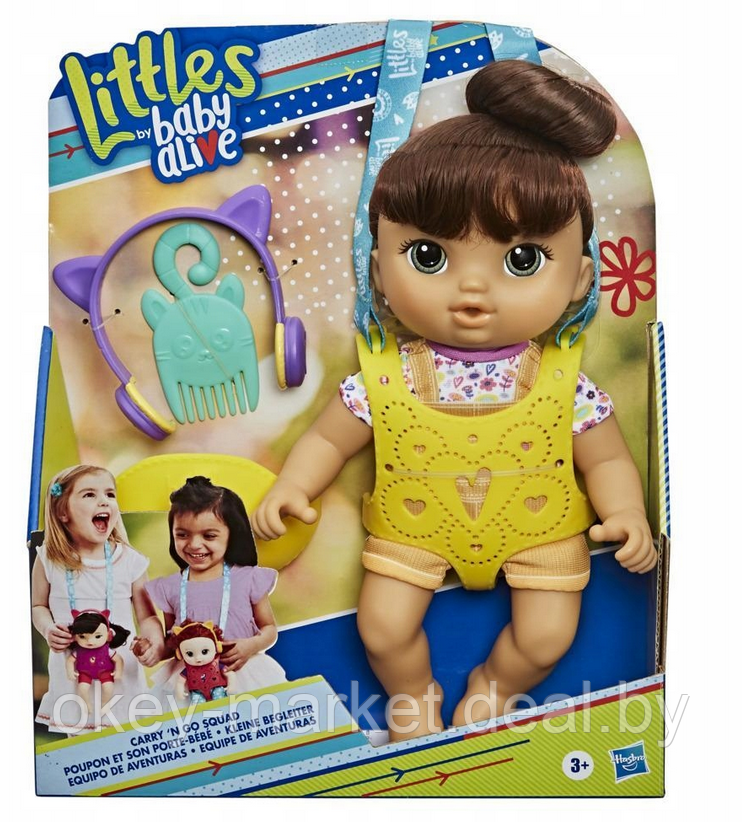 Кукла Baby Alive Малышка с кенгуру Hasbro E7179 - фото 1 - id-p199086709