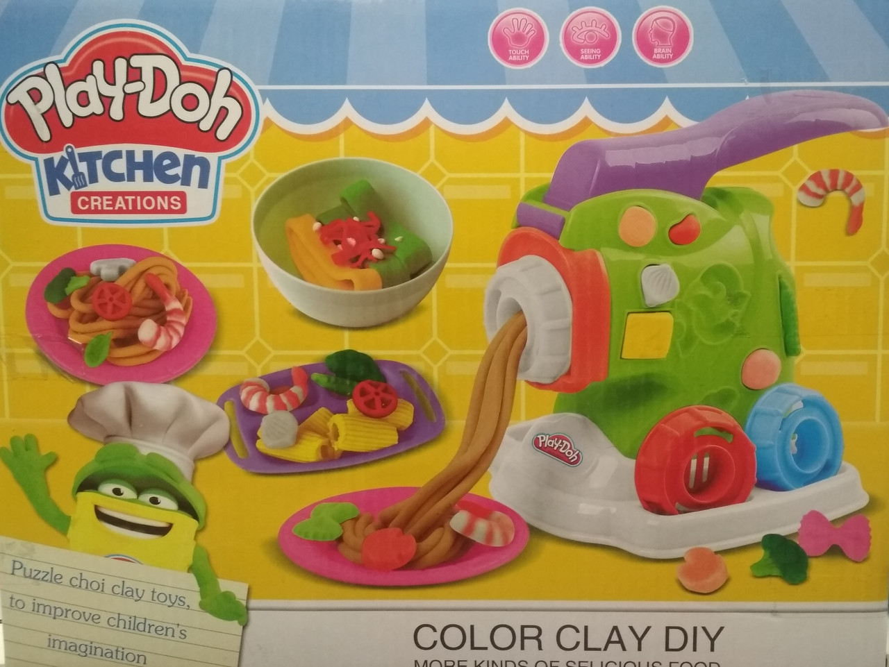 Игровой набор Play-Doh "Машинка для приготовления лапши" Мясорубка