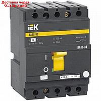 Выключатель автоматический IEK, трехполюсный, 100 А, ВА 88-33, SVA20-3-0100