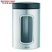 Контейнер Brabantia для сыпучих продуктов с окном 1,4 л