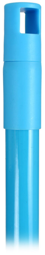 Швабра для пола Perfecto linea размер насадки 42*14 см, длина черенка 64/110 см, голубая