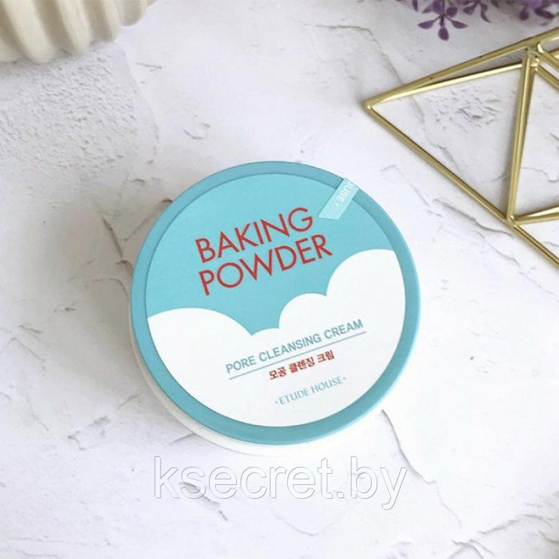 Крем для снятия макияжа и очищения пор ETUDE HOUSE Baking Powder Pore Cleansing Cream - 180 мл - фото 2 - id-p199088644