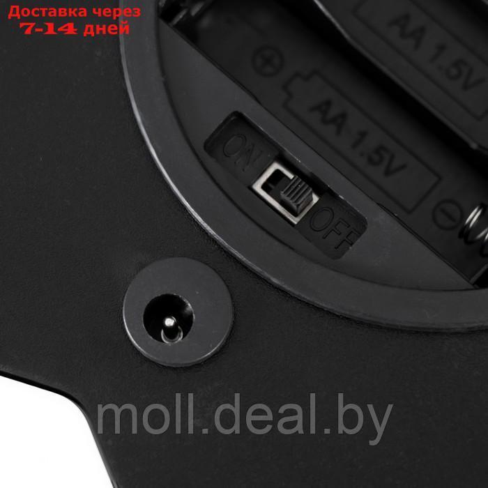 Ночник "Дед мороз" LED USB от батареек 3хАА белый 22,5х22,5х5 см - фото 9 - id-p198971751