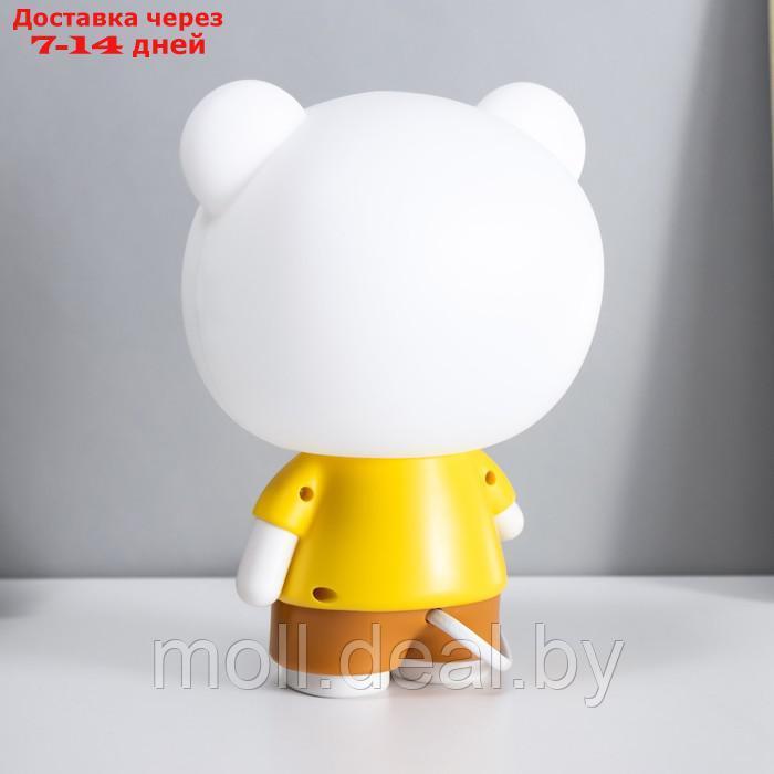 Настольная лампа Мишки E14 15Вт бело-желтый 10х15х19,5 см - фото 4 - id-p198971761