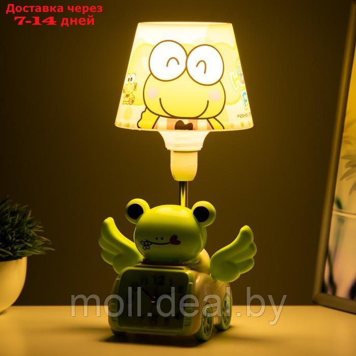 Настольная лампа "Лягушенок" Е14 зеленый 15,5х13,5х30 см - фото 4 - id-p198971764