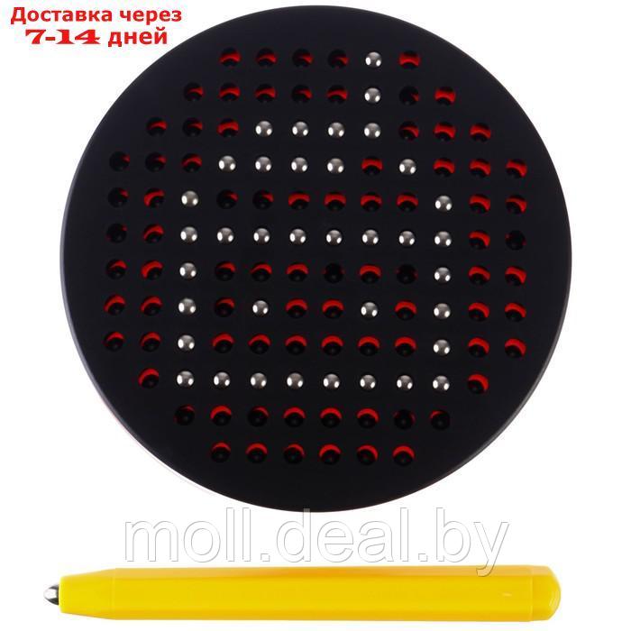 Планшет магнитный для рисования, обучающий, Сказочный патруль, 120 отверстий, цвет черный - фото 6 - id-p198972777