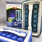 Форма для льда Ice Cube Tray / форма для охлаждения напитков / контейнер для льда и воды с ручками, фото 9