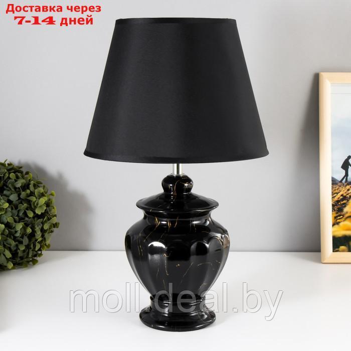 Настольная лампа "Версалия" E27 40Вт черный 25х25х40 см - фото 1 - id-p198971020