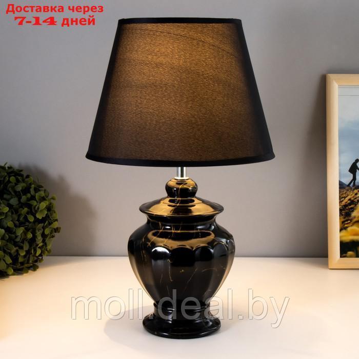 Настольная лампа "Версалия" E27 40Вт черный 25х25х40 см - фото 2 - id-p198971020