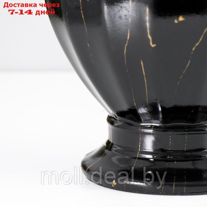 Настольная лампа "Версалия" E27 40Вт черный 25х25х40 см - фото 4 - id-p198971020