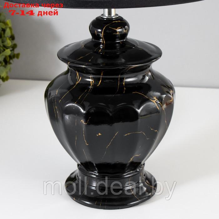 Настольная лампа "Версалия" E27 40Вт черный 25х25х40 см - фото 6 - id-p198971020