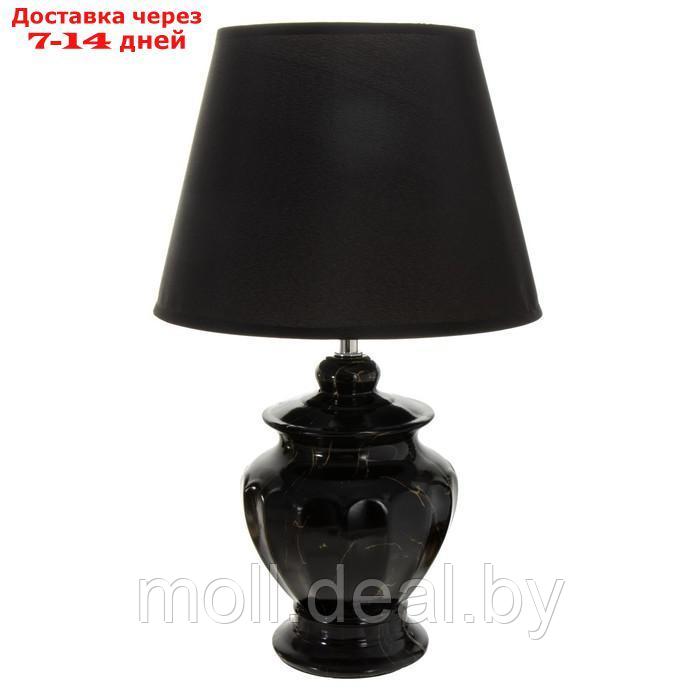 Настольная лампа "Версалия" E27 40Вт черный 25х25х40 см - фото 8 - id-p198971020