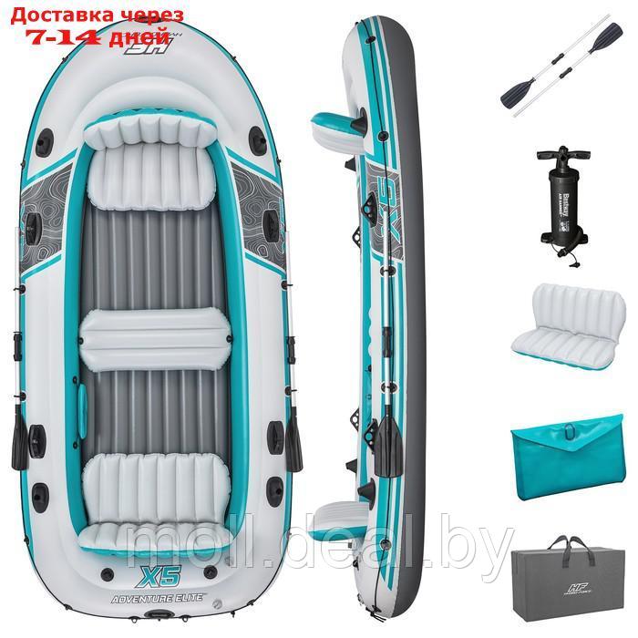 Лодка Adventure Elite X5 Raft 5-местная 364 х 166 см (весла,насос,сумка) 65159 - фото 1 - id-p198975173