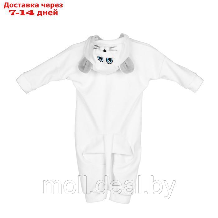 Карнавальный костюм для малышей "Мышонок с бабочкой", велюр, хлопок, рост 74-92 см - фото 6 - id-p198968872