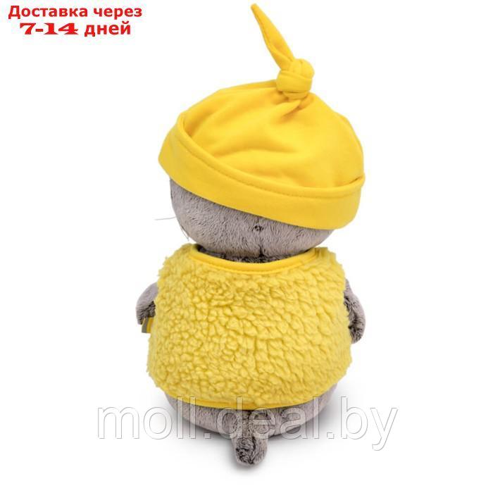 Мягкая игрушка "Басик Baby в шапочке и меховом жилете", 20 см - фото 3 - id-p198968893