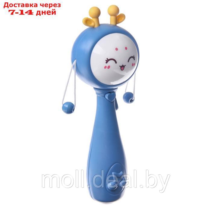 Развивающая игрушка - погремушка "Барабанчик", музыкальная, цвет МИКС - фото 3 - id-p198972645
