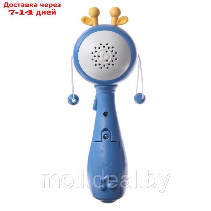Развивающая игрушка - погремушка "Барабанчик", музыкальная, цвет МИКС - фото 4 - id-p198972645