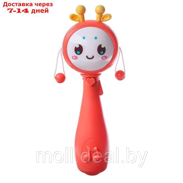 Развивающая игрушка - погремушка "Барабанчик", музыкальная, цвет МИКС - фото 6 - id-p198972645