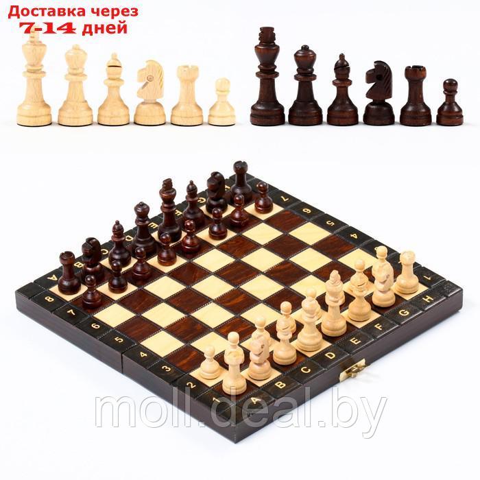 Шахматы ручной работы, 27 х 27 см, король h=6 см. пешка h-2.5 см - фото 1 - id-p198973609