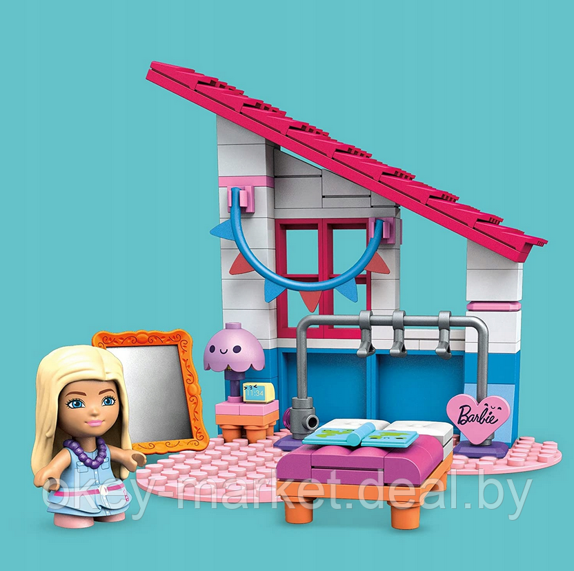 Конструктор Mega Construx Barbie Домик мечты GWR34 - фото 8 - id-p199092674