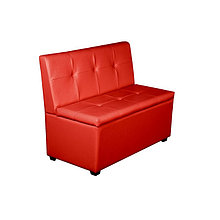 Кухонный диван "Уют-1", 1000x550x830, красный