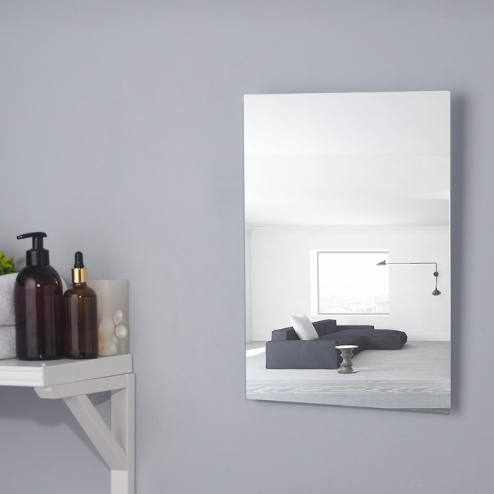 Зеркало «Прямоугольник», настенное, 30×40 см - фото 1 - id-p199094769