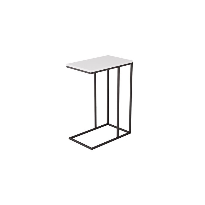 Стол придиванный «Агами», 500 × 310 × 705 мм, МДФ, цвет белый - фото 2 - id-p199099596