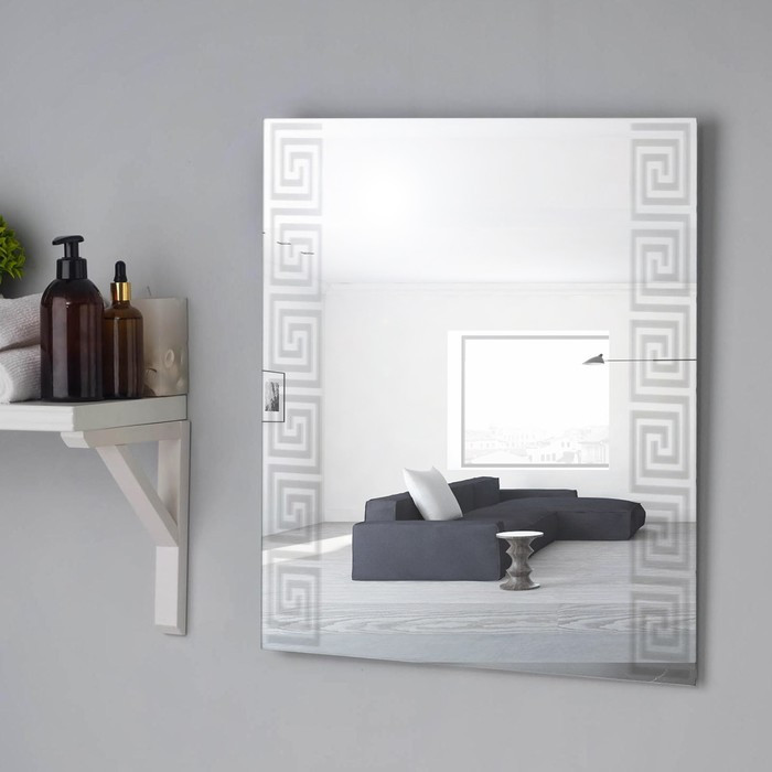Зеркало, настенное, 53,5х46,5 см - фото 1 - id-p199094810