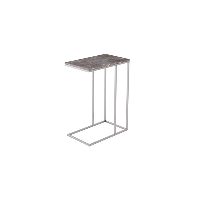 Стол приставной «Агами», 500 × 310 × 705 мм, МДФ, цвет серый мрамор - фото 2 - id-p199099644