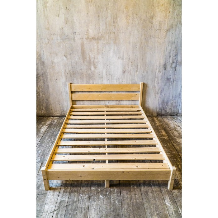 Кровать из массива сосны, «Кантри», 1200 × 2000 мм, цвет сосна - фото 4 - id-p199110576