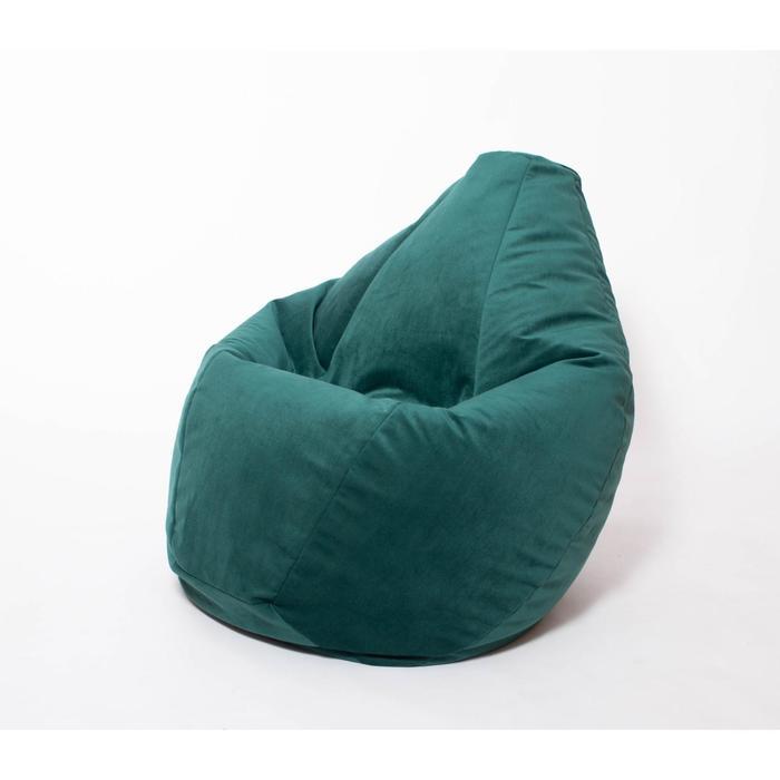 Кресло-мешок «Груша» большое, диаметр 90 см, высота 135 см, цвет изумруд - фото 3 - id-p199120161