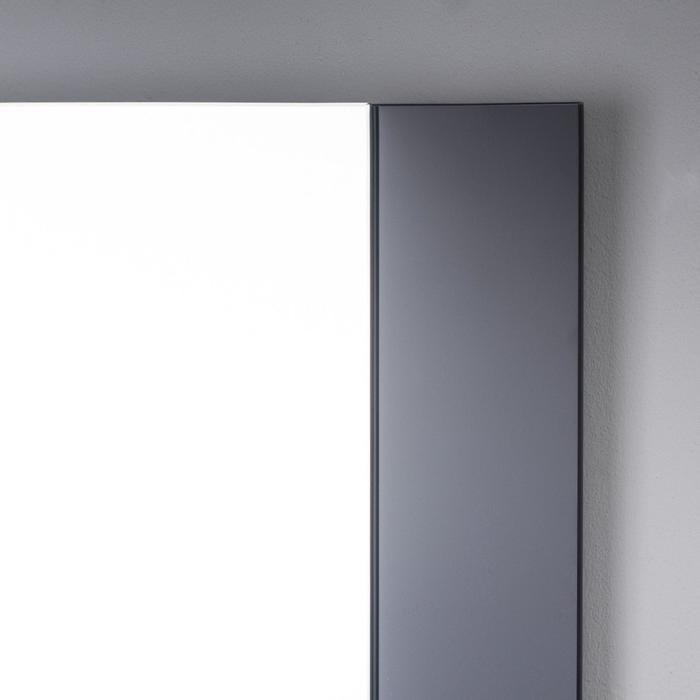 Зеркало , настенное, 67х52см, с декоративными вставками (цвет вставки черный) - фото 2 - id-p199094869