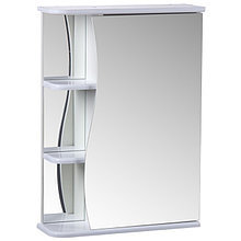 Зеркало-шкаф "Тура" З.01-5001, с тремя полками, 50 х 15,4 х 70 см
