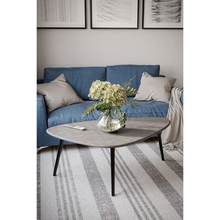 Стол журнальный «Эланд», 1200 × 700 × 460 мм, цвет серый бетон - фото 1 - id-p199099694