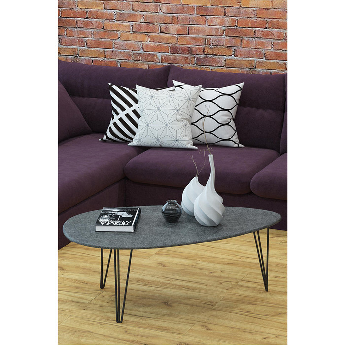 Стол журнальный «Шеффилд», 1200 × 700 × 446 мм, цвет серый бетон - фото 2 - id-p199099706
