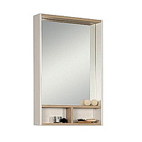 Шкаф-зеркало «Йорк 55», цвет белый ясень