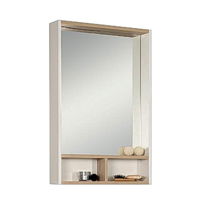 Шкаф-зеркало «Йорк 55», цвет белый ясень - фото 1 - id-p199094964