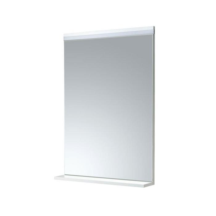 Зеркало Aquaton «Рене 60», 600 х 850 мм, LED светильник, полка - фото 1 - id-p199095047