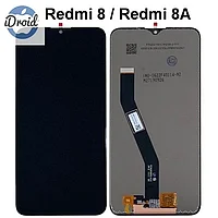 Дисплей (экран) Xiaomi Redmi 8 с тачскрином, черный цвет