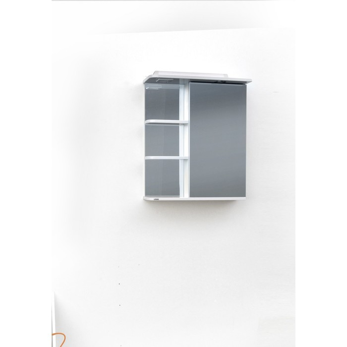 Шкаф-зеркало Версаль (Люкс) с подсветкой Левый 60 15 см х 60 см х 70 см - фото 1 - id-p199097939