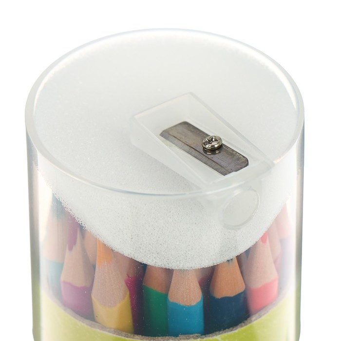 Карандаши цветные 36 цветов Funcolor пластиковые, в картонной тубе, МИКС - фото 2 - id-p199130248