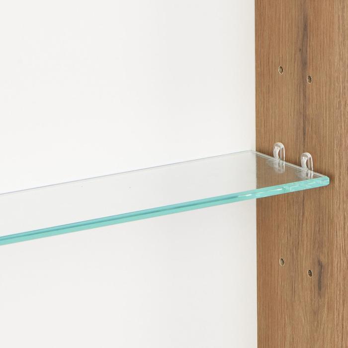 Зеркальный шкаф Aquaton «Сканди 90», цвет белый, дуб рустикальный - фото 3 - id-p199098057