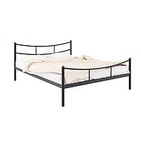 Кровать «Софья Плюс», 1200 × 2000 мм, металл, цвет чёрный