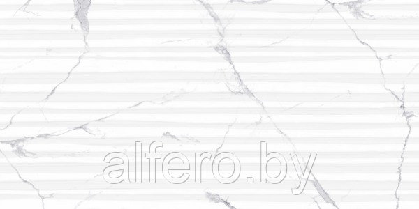 Керамическая плитка декор STATURIO WHITE 600Х300 мм Березакерамика - фото 1 - id-p199154744