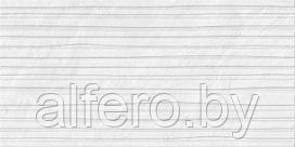 Керамическая плитка декор Борнео 1 белый 600Х300 мм Березакерамика