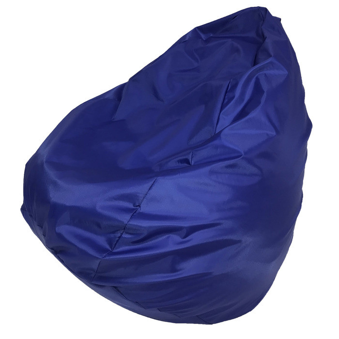 Кресло-мешок «Юниор», ширина 75 см, высота 100 см, цвет синий, плащёвка - фото 1 - id-p199119862