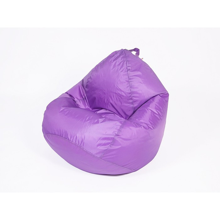 Кресло мешок «Юниор», ширина 75 см, высота 100 см, цвет фиолетовый, плащёвка - фото 1 - id-p199119866