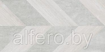 Керамическая плитка Декофон Сильвия серый настенная 500х250 мм Belani - фото 1 - id-p199154882